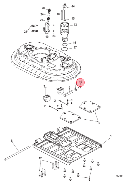 10. SCREW - 4010816