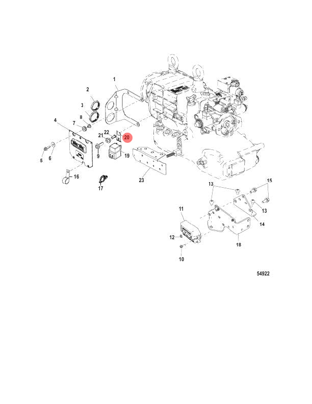 20. BRACKET - 828102