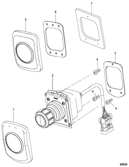 Mercury Joystick Assembly