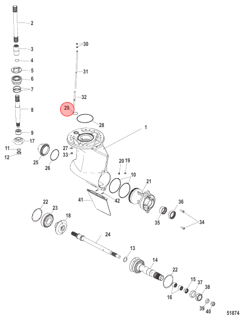 29. O-RING - 891935