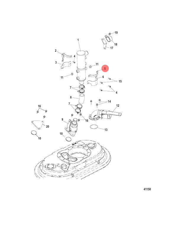 5. BRACKET - 8M0007716