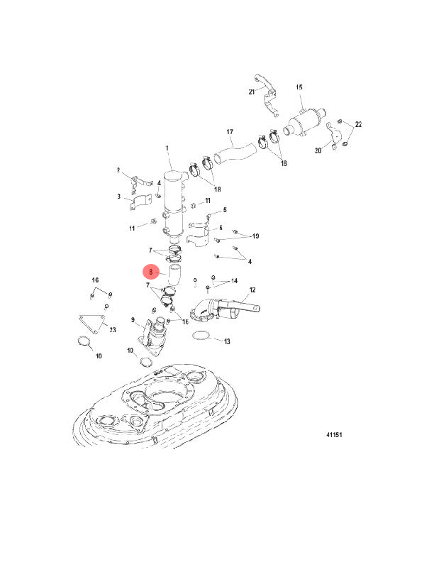8. HOSE - 8M0037197