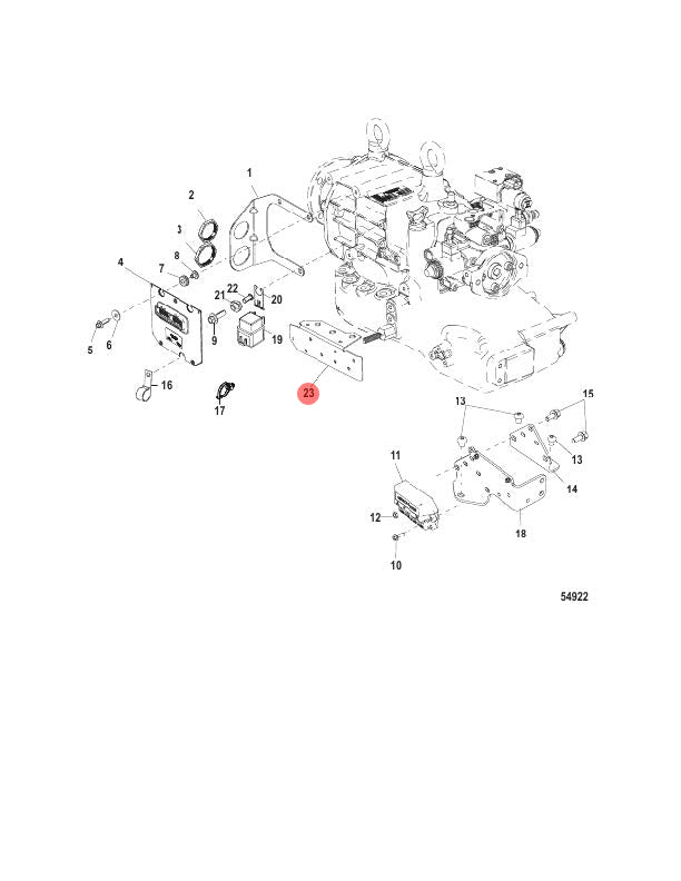 23. BRACKET - 8M0037940