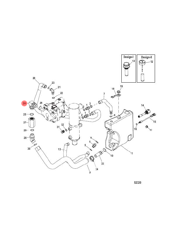 24. FITTING - 8M0040169