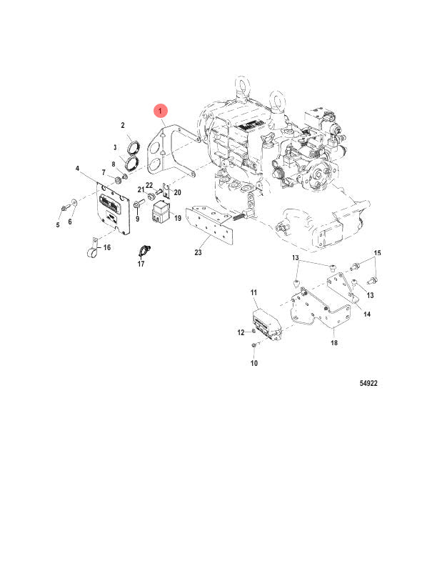 1. BRACKET - 8M0040764
