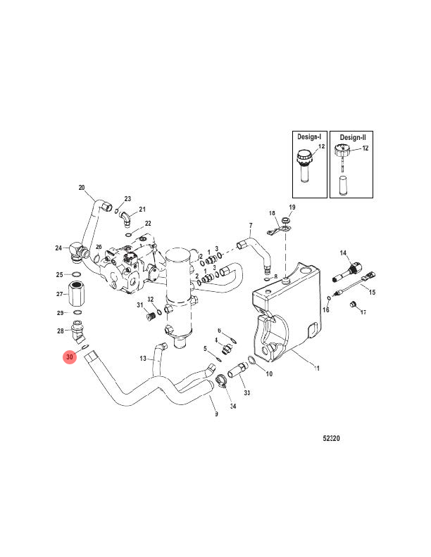 30. O-RING - 8M0047400