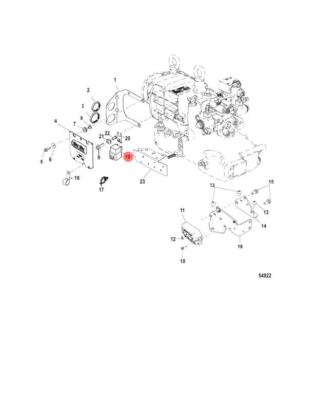 19. RELAY ASSEMBLY - 8M0207773