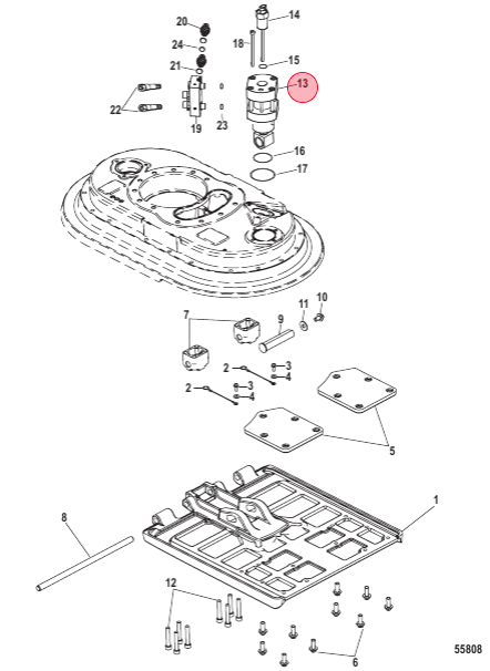 13. CYLINDER - 8M8023292