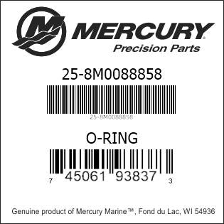 Mercury O-RING - 8M0088858