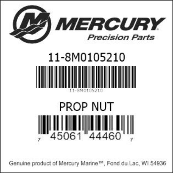 38. FRONT PROP NUT - 8M0105210