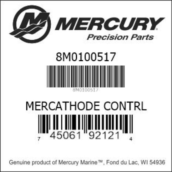 Quicksilver Mercathode - 8M0100517