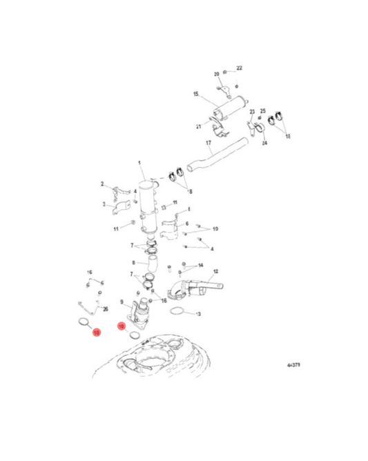 10. O-RING - 20826