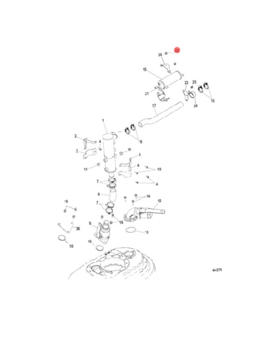 22. SCREW - 4000327