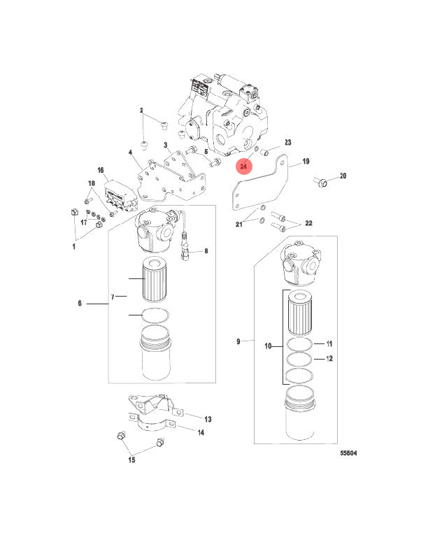 24. WASHER - 4002319