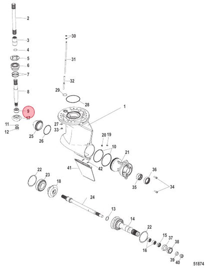 Zeus Roller Bearing Assembly - 86754T