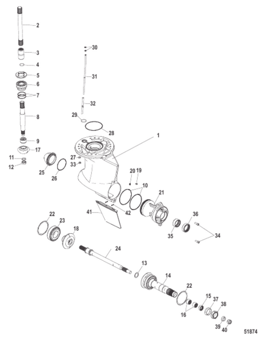 Zeus Gearcase Assembly