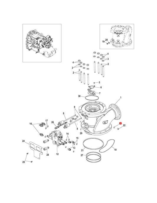 23. O-RING - 896699