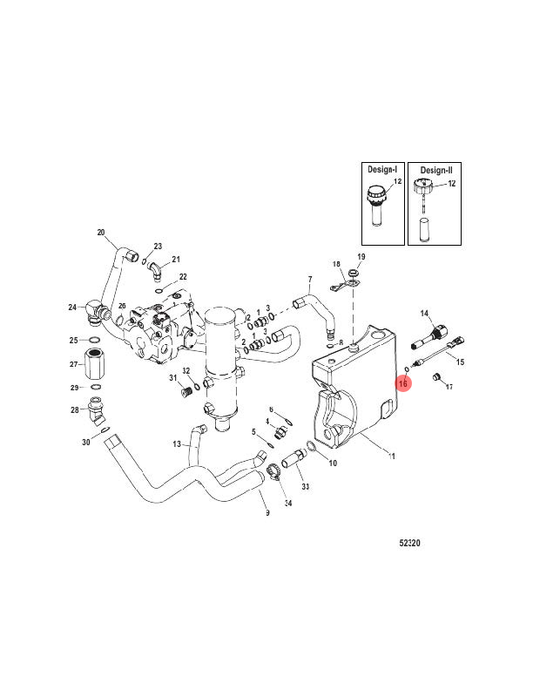 16. O-RING - 896699