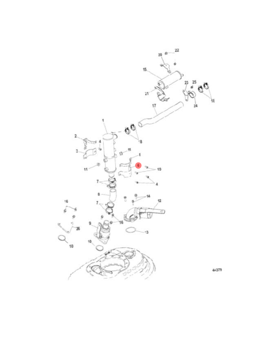 6. BRACKET - 8M0007714
