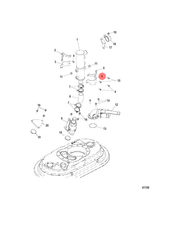 6. BRACKET - 8M0007714