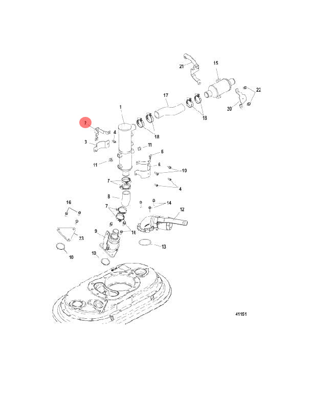 2. BRACKET - 8M0007715
