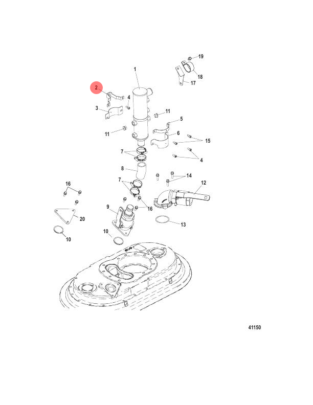 2. BRACKET - 8M0007715