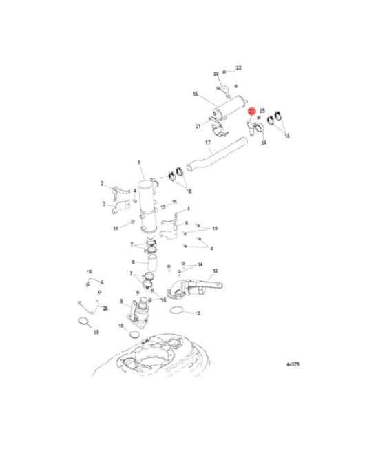 23. BRACKET - 8M0026220