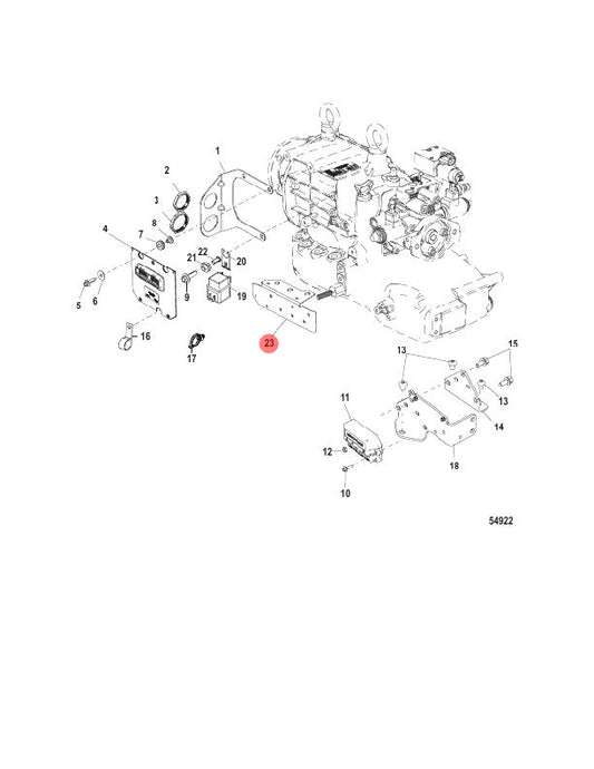 23. BRACKET - 8M0037940