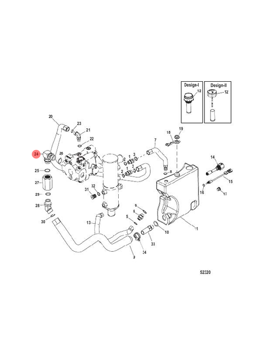 24. FITTING - 8M0040169