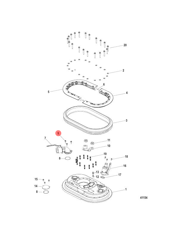 9. SCREW - 8M0041198