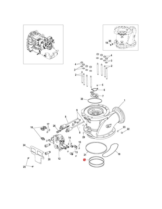 27. OSCILLATING SEAL - 8M0045622