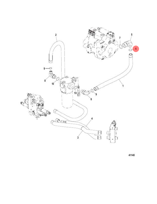 6. O-RING - 8M0047399