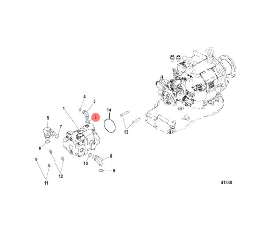 3. O-RING - 8M0047401