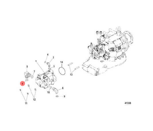 6. O-RING - 8M0047403