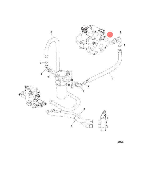 7. O-RING - 8M0047403