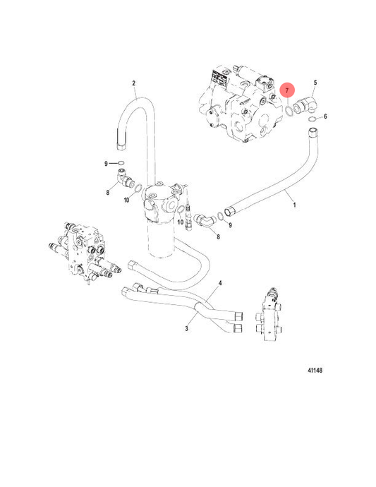 7. O-RING - 8M0047403