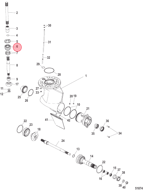 Zeus Bearing Assembly with Spacer - 8M0048520