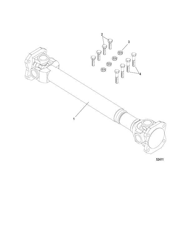 Driveshaft Extension Kit QSB, QSC