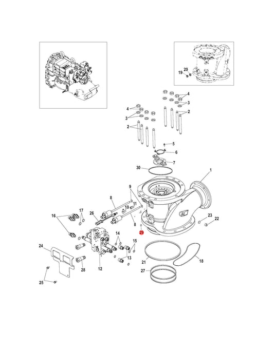 29. O-RING - 8M0094507