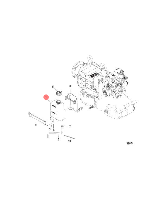 1. DRIVE LUBE BOTTLE - 8M0118988