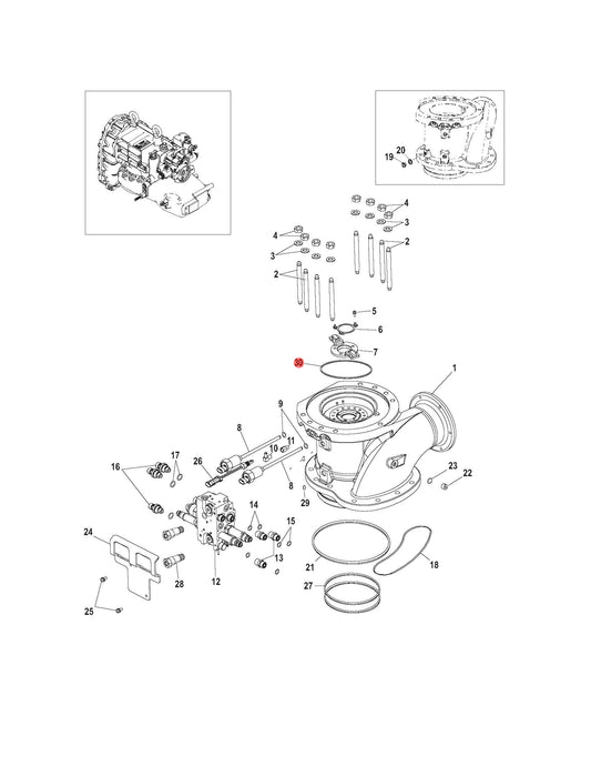 30. ACTUATOR SEAL KIT - 8M0153478