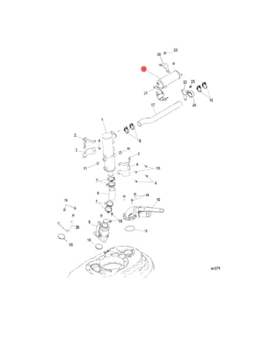 15. COOLER - 8M0181781
