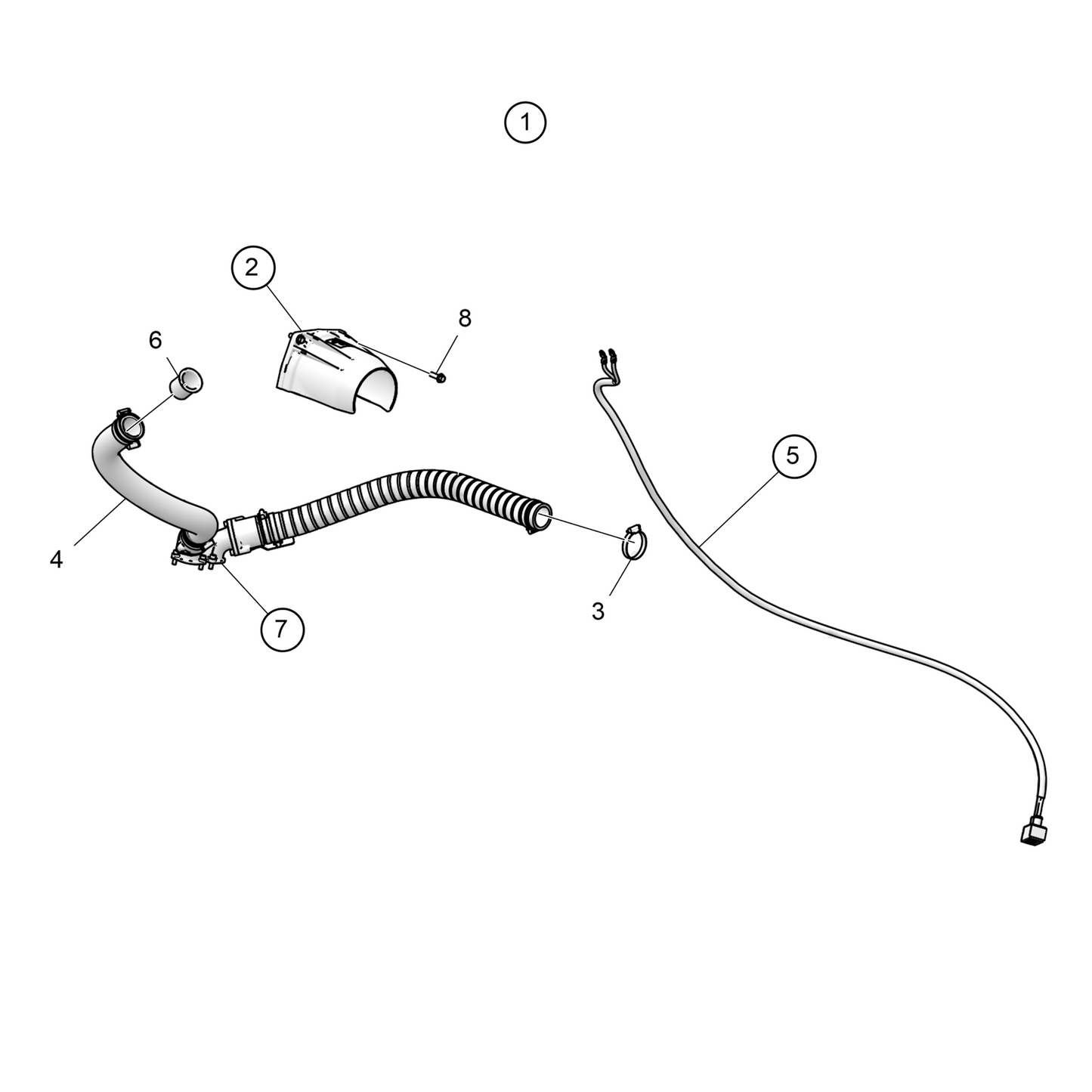 INSTALLATION KIT IPS, STANDARD JACKSHAFT HIGH RATING