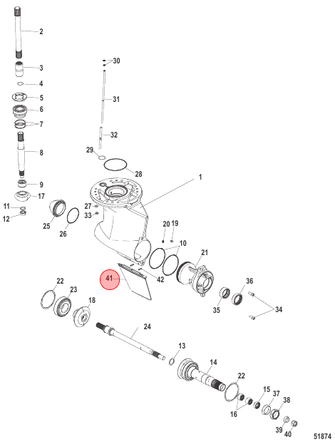 Zeus Skeg Kit